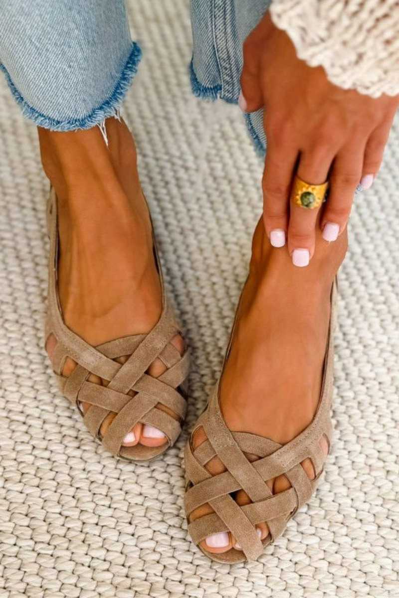 Sandalias Trenzadas Alma