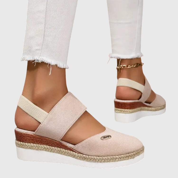 Sandalia Cuña Textil