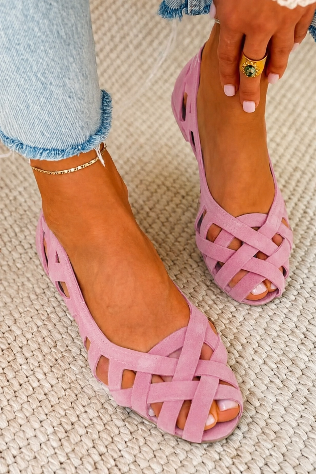 Sandalias Trenzadas Alma