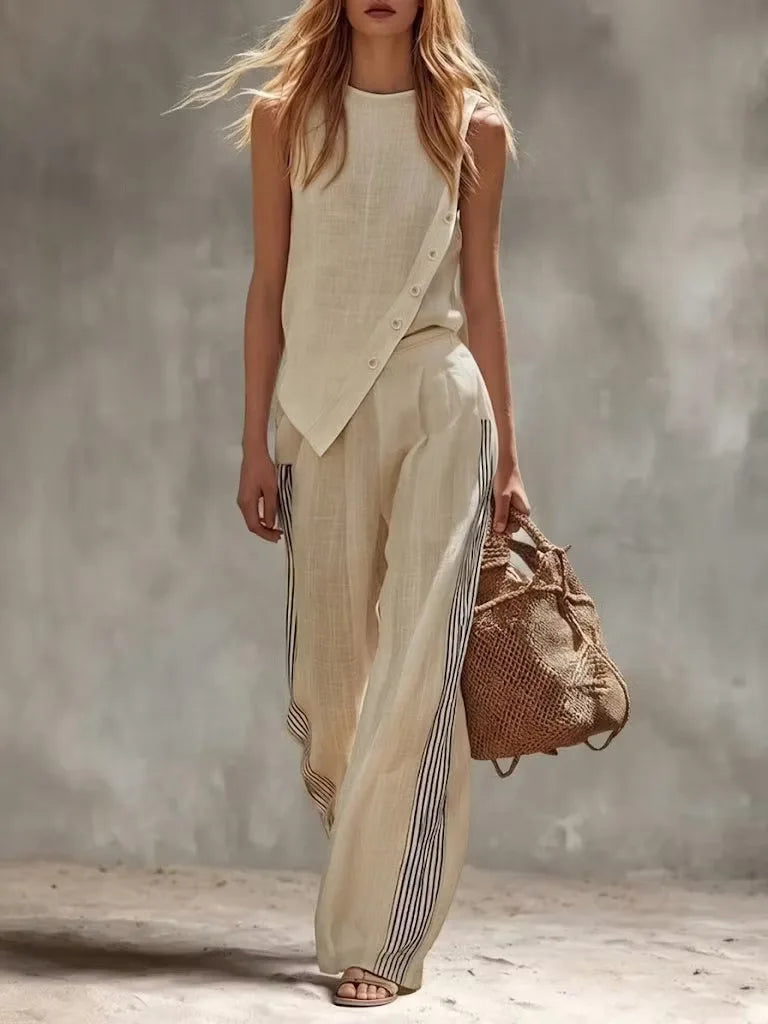 Conjunto Noelle de Pantalones Relajados