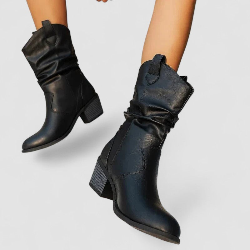 Botines Emblema Elegante