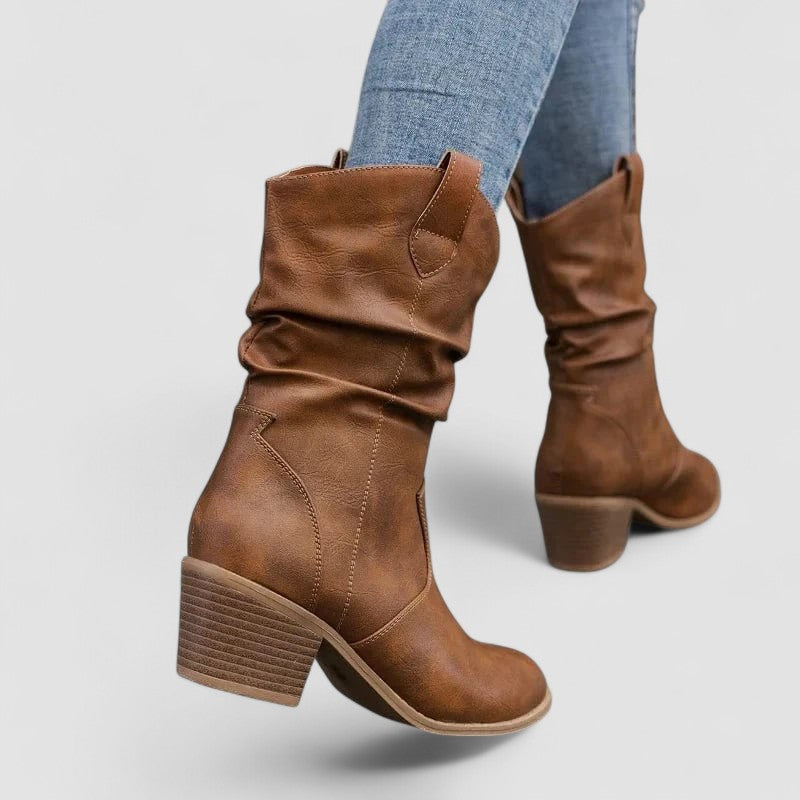 Botines Emblema Elegante