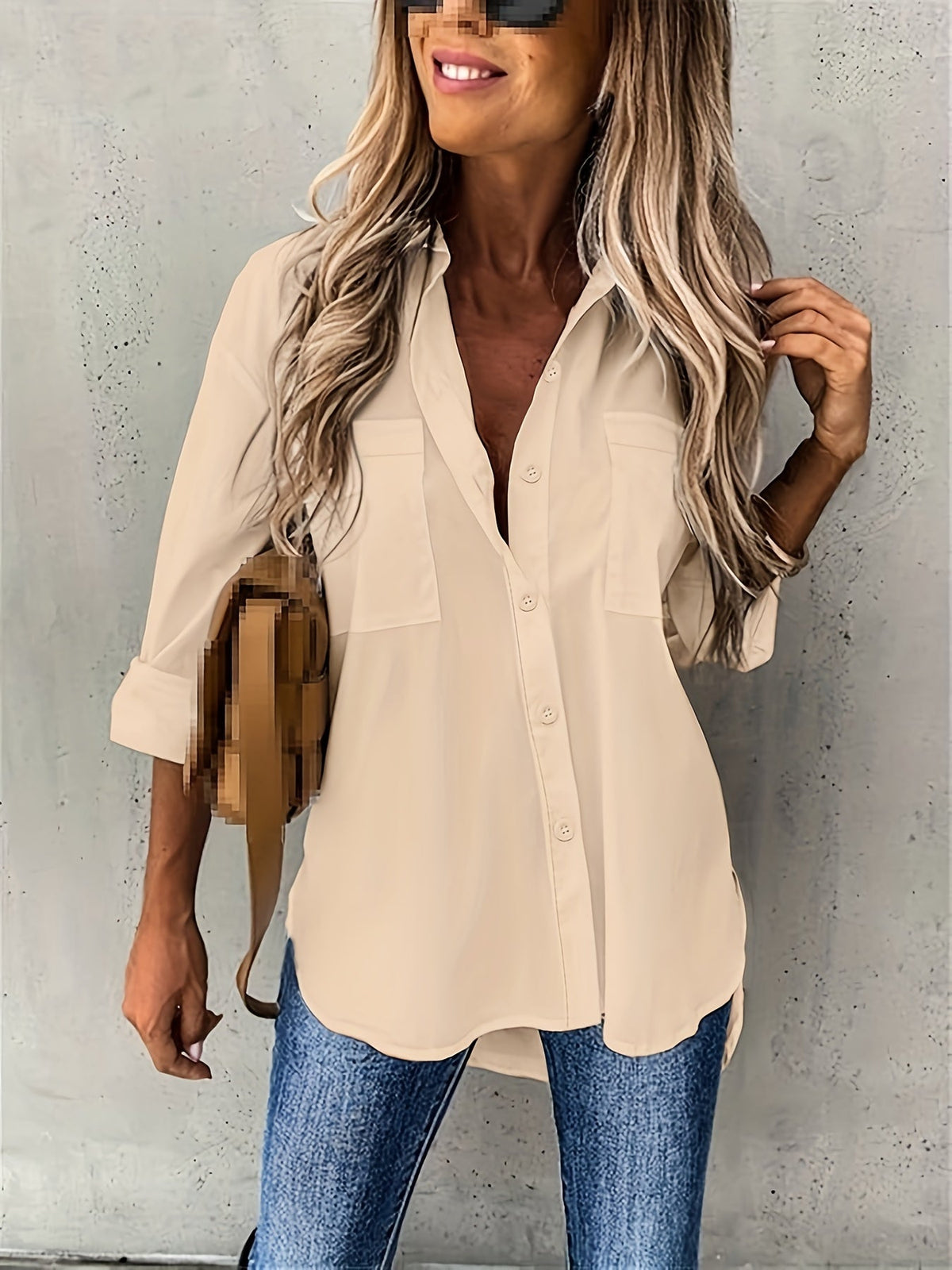 Carmen | Blusa de Mangas Chic para el Día a Día